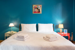 A recently renovated, 4th-floor, 80 sqm apartment located in Kaisariani one of A Athens, Greece "Casa de colores", next to the metro Entire rental unit vacation rental 29850070