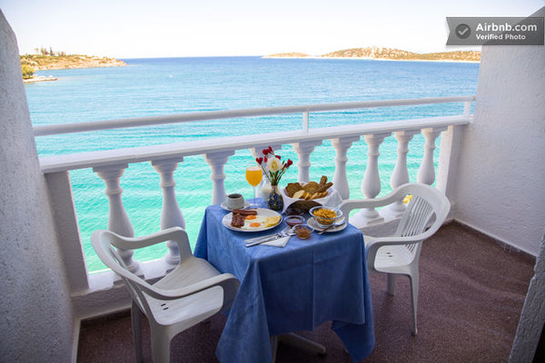 Our lovely 31 rooms are only a few meters away from our clean sandy beach and a  Agios Nikolaos, Greece MIRSINI Hotel Beautiful Room in Crete 2 Private room in bed and breakfast vacation rental 1222246