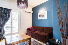 Down town central athens neighborhood ,only 2 train stations and 3 metro station Athens, Greece SUNNY COLORED VIEW TO THE ACROPOLIS Private room in condo vacation rental 10277662