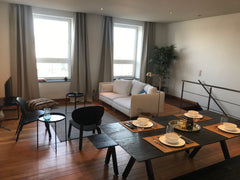 Ruime 2 slaapkamerduplex (135m²) gelegen te Vlaamsekaai op het trendy Zuid. Pal   Gezellige 2-slkm duplex te Antwerpen Zuid! Entire condo vacation rental 53597516