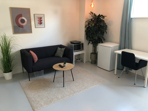 This spacious room has its own separate entrance to the street. The bathroom is  Copenhagen, Denmark Cozy 1-bedroom for renting with own entrance Private room in condo vacation rental 671194545289751165