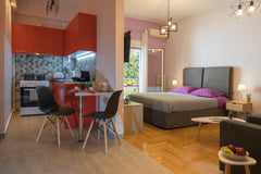 Fully renovated 32 m2 studio, modern and elegant, airconditioned and fully equip Greece Elegant & Modern Apartment In The Heart Of Athens Entire rental unit vacation rental 44614937