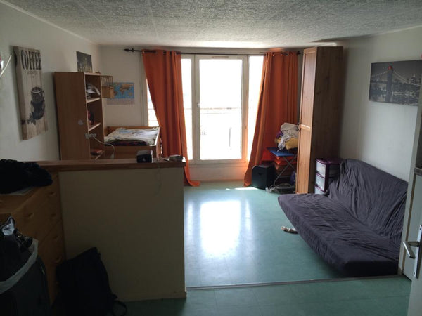 studio du 1er au 16 septembre,40m2+balcon, vue sur la parc de la villette,tres l Paris, France sous location de studio Entire rental unit vacation rental 3892915