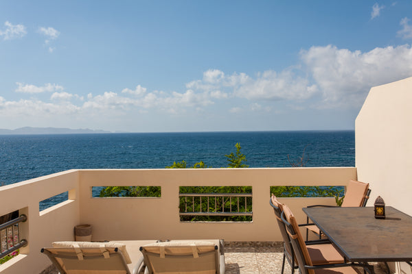 Our studios are located at Ravdoucha beach, at the north-west site of Crete. <br Chania, Greece Sea view studio with veranda,30 m. from the sea Entire serviced apartment vacation rental 6648766