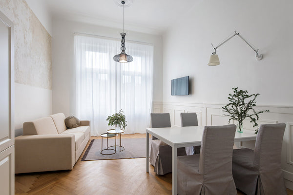 Our new apartment 2+KK cca 50 m2 is suitable for 2 people. It is fully equipped  Prague, Czechia Pretty new DeLuxe 2+KK apartment Room in serviced apartment vacation rental 4619686