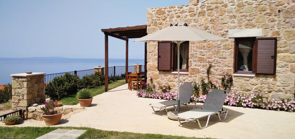 Roussa's house is a new-built stonehouse in the peaceful and relaxing settlement Rethimnon, Greece Roussa's House Entire home vacation rental 23942639