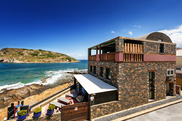 Villa Menelaos stands next to the sea, its architecture inspired by the history   Villa Menelaos Entire home vacation rental 24928131