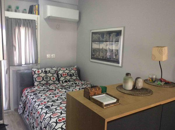 Brand new Studio for 2 people at the 4th floor, with view to the mountain.<br /> Thessaloniki, Greece Eagle nest Entire rental unit vacation rental 31967680