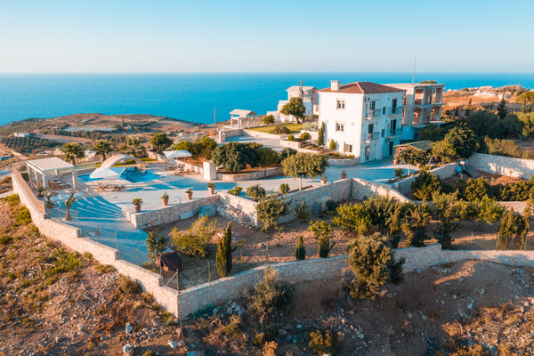 With plenty of space for the whole family to unfurl in, here is a home where lov Greece Aria Villa, a Sea-view Serene Retreat Entire villa vacation rental 53468073