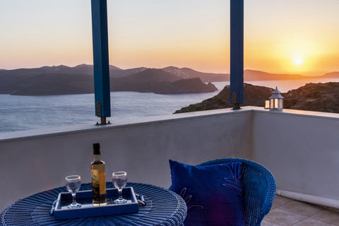 Milos Sunset Home is a unique place for a relaxing holidays on the island. Fully Plaka, Greece Milos Sunset Home Cycladic home vacation rental 47127262