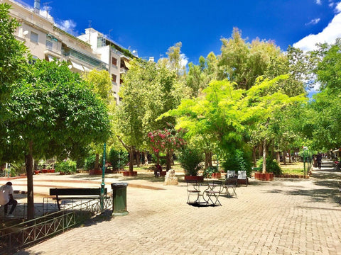 A large apartment (two bedrooms, salon-dining room) of 110 sq. m., with a quiet  Athens, Greece Sappho family, Athens Entire condo vacation rental 19500004