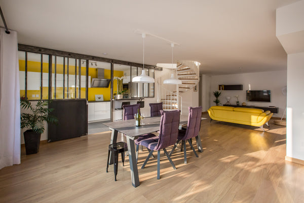 Design & luxury, calm & bright, this duplex apartment of 105 m² offers a large l Paris, France Loft Duplex & Terrace Canal Ourcq Entire loft vacation rental 9830733
