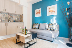 Located in the heart of modern Athens, this flowery, freshly renovated studio pr Athens, Attica, Greece Walk through Athens, based in a local’s hip house! Entire rental unit vacation rental 30242387
