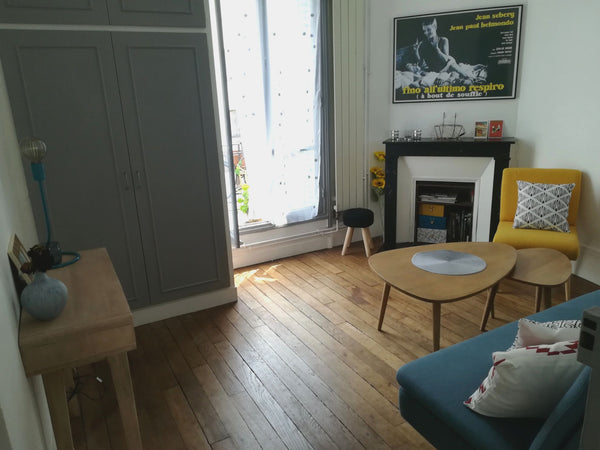 T2. 31m2. Charmant appartement typique parisien. Parquet moulures, refait à neuf Paris, France T2 charmant et typique  appartement parisien Entire rental unit vacation rental 23988565