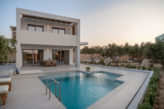 Schinos Villa measures 120 sq.m and consists of three bedrooms (two with a queen  Schinos Villa with private pool Entire villa vacation rental 46456215
