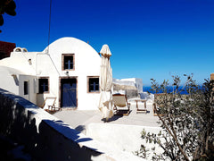 This is a 60 sq m house, with panoramic views over the Aegean Sea and the vineya Athens, Greece The House of the Seven Ships Cycladic home vacation rental 3892831