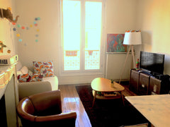 Charmant appartement de 3 pièces et de 53m2 typiquement parisien (parquet ancien Paris, France 3 pièces de 53m2 typiquement parisien à Montmartre Entire rental unit vacation rental 18382897