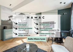 Welcome to this charming apartment in the heart of Old Lyon which will welcome y Lyon, France Hamac Suites - La Suite Vieux-Lyon - 4 people Entire rental unit vacation rental 737354435832374605