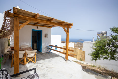 Traditional house built in 1880, restored, preserving its traditional Cycladic c Athens, Greece aegean window, cycladic house est. 1880 Cycladic home vacation rental 615011032494417241