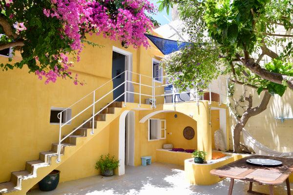 Big beautiful spacious two storey corner house, situated in the upper town Palac Rhodes, Greece Casa Layla blu - Medieval Town Entire home vacation rental 24737990