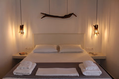 The traditional house "Ianthini" is located in the village of Tripiti on Milos.  Greece "Ianthini" Milos sea view houses in Trypiti Cycladic home vacation rental 44581868