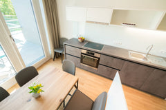 Do you appreciate being in the city – the urban lifestyle, excellent transportat Vienna, Austria Vienna Residence | Splendid penthouse with two terraces and aircon near Schönbrunn Palace #6375 Entire rental unit vacation rental 35434396