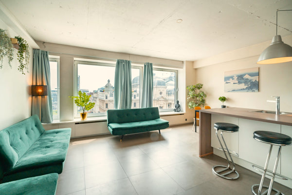 Stylish apartment with an amazing view of the city and the sunrise.<br /><br />R Antwerp, Belgium Sunrise Apartment in the Heart of Antwerp 3 Entire rental unit vacation rental 659850061228741841