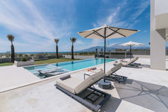 This newly built villa offers every luxury and pure relaxation.  Beachfront, 2 m  Grand Sea View Villa Entire villa vacation rental 587554174862640573