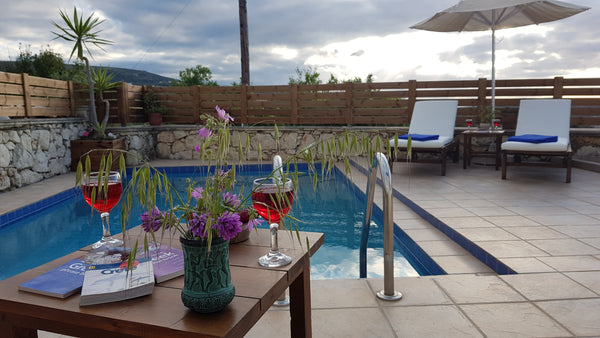 Sharon's Stone Villa is located on the north side of the island, in one of the m  SEA VIEW VILLA WITH PRIVATE POOL AND ROOFTOP PLACE Entire villa vacation rental 51800144