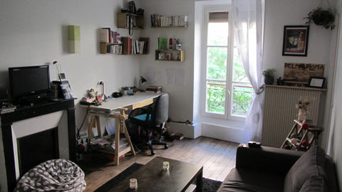 Appartement lumineux de 40m2 situé à deux pas du parc des Buttes Chaumont et du  Sannois, France Bel Appartement Jaurès Entire rental unit vacation rental 3675197