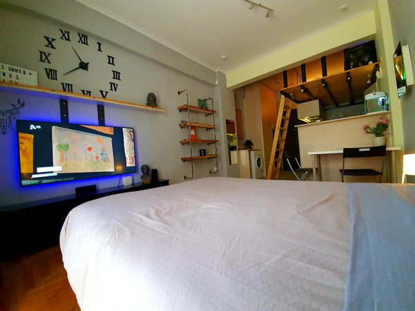 Renting a 30 sq.m. apartment studio at Athens. <br />It has 2 full beds which on GR SMART Cozy Studio Apartment 30 sq.m Athens Entire condo vacation rental 52784518