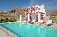 Dear visitors,<br /><br />Welcome to NATURA Villas, a complex of four contempora Chora, Greece Villa DUNES with Private Pool for 6 Cycladic home vacation rental 11997432