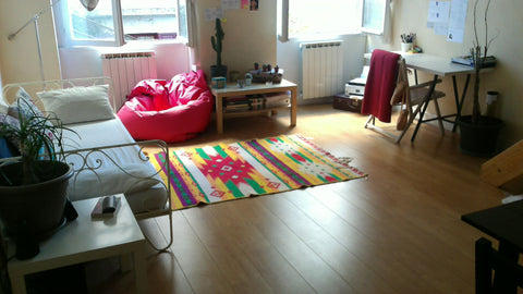 Appartement de type canut (4,5 metres sous plafond avec une grande mezzanine), i Lyon, France Appartement canut en centre-ville Entire loft vacation rental 9195754