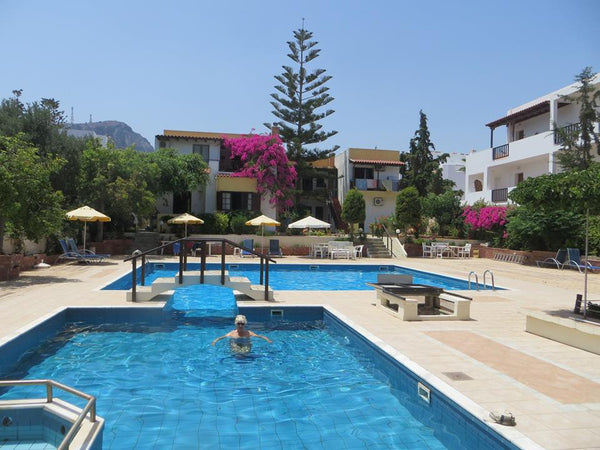 The studio is furnished on the ground floor, ideal for 2 persons. It is surround Heraklion, Greece Marigianna , Kato Gouves, Heraklion, Crete Entire rental unit vacation rental 19041206
