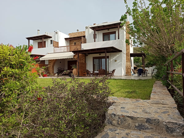 Blue Harmony Villas is an adjointed three villa complex in Southern Rhodes, 700m  Blue Harmony Villas -Margarita Entire home vacation rental 32176668