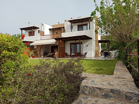 Blue Harmony Villas is an adjointed three villa complex in Southern Rhodes, 700m  Blue Harmony Villas -Margarita Entire home vacation rental 32176668