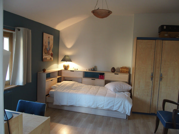 Chambre dans maison de ville, accès cuisine et salle de bain.<br /> Proche tram  Lyon, France Chambre côté jardin - Private room in home vacation rental 30058770