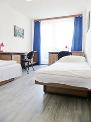 The apartment is located in hall of residence University of Economics Prague and  2 bedrooms apartment close to downtown Entire serviced apartment vacation rental 30948144
