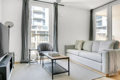 Show up and start living from day one in Vienna with this exquisite two-bedroom  Vienna, Austria Leopoldstadt 2BR w/ Loggia, Gym & Sauna, nr U2 Entire rental unit vacation rental 600466639653622850