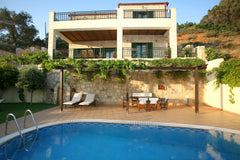 FREE CANCELLATION FOR COVID-19 TRAVEL RESTRICTIONS<br /><br />A LUXURY 3 BEDROOM Chania, Greece Antonia a luxury villa with pool Entire home vacation rental 345229