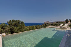This space enables you to spend unforgettable moments every hour of the day, wit Chania, Greece Amazing stone villa with sea view Entire villa vacation rental 9232405