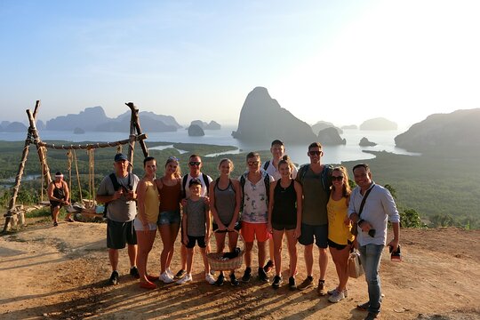 Wonderfull Sunrise Samed Nangshe & Phang Nga bay  Private Tours and Travel Guide Asia Bangkok CITY Phuket Destination Tour