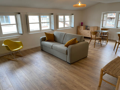 Appartement tres lumineux situé au cœur du quartier historique de Saint Jean à p  Appartement de charme  dans le quartier historique Entire rental unit vacation rental 657675056092488096