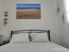 The house is located in Kamares of Paros.In a quiet and at the same time central Athens, Greece Εlli's_House Cycladic home vacation rental 15717165