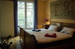 On the second floor (with lift) of a nice traditional parisian building, this en Lausanne, Switzerland Haven of peace in Paris Entire rental unit vacation rental 5138457