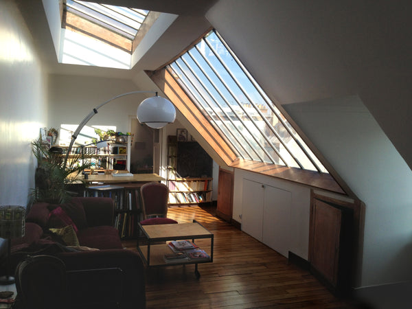 Ce trois pièces est un ancien atelier d'artiste qui a été réaménagé et redécoré  Paris, France Panorama sur les toits de paris! Entire rental unit vacation rental 3141310