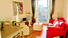 Charmant 60m2, 2 chambres, + un sofa convertible, sans vis à vis, très lumineux  Paris, France Coup de coeur :))) 10mn from Eiffel Tower Entire rental unit vacation rental 6828018