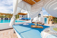 With its privileged location, in the sunny and tranquil area of the South part o Greece White Blue Villa by Knights Island Villas Entire serviced apartment vacation rental 7780504