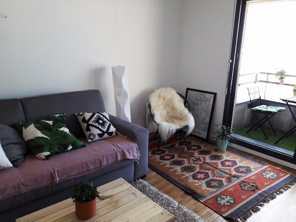 The studio is bright and clean. It has a great balcony, where you can eat or chi Paris, France Cosy & bright appt with a balcony in Paris center! Entire condo vacation rental 19772332