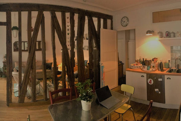Ce charmant appartement parisien lumineux de style faubourien a une surface de 5 Paris, France 2 pièces cosy au coeur de Paris Entire rental unit vacation rental 29628909